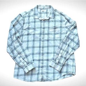 Marine layer Classic Fit LS selvage shirt in Natural